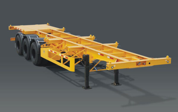 Three Axle Skeletal Payload 35.65 Ton Trailer 12.3 Mtr