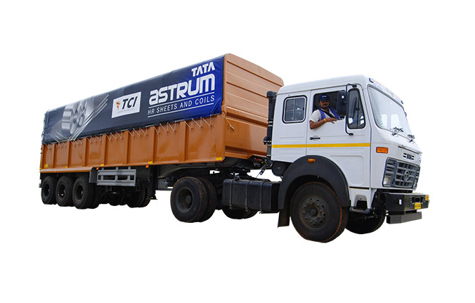 Three Axle, FSD Coil Carrier with Sliding Canopy 9.7 Mtr