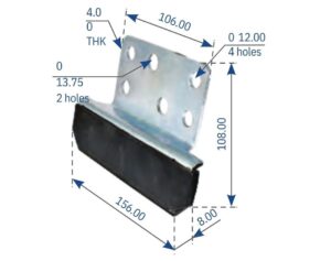AXLE STUD LEYLAND NEW MODEL