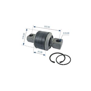 V-ROD BUSH REPAIR KIT 85MM