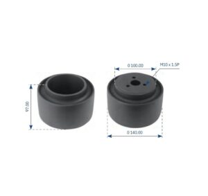 CENTER BUSH ASSEMBLY 3 HOLE